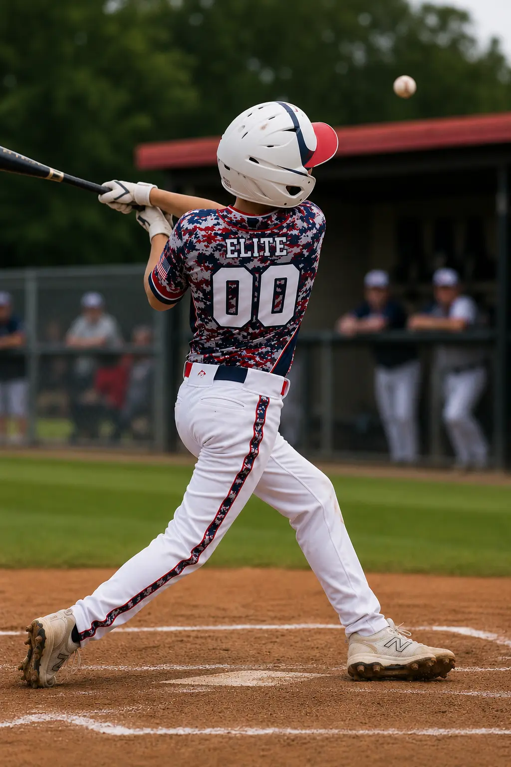 501 Elite youth baseball action